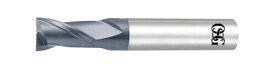 オーエスジー WXLコート2枚刃超硬スクエアエンドミル1.5D刃長タイプ 外径0.9mm 全長45mm 刃長1.4mm シャンク径4mm WXL-1.5D-DE 0.9(3181809)