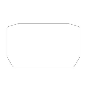 Puig 21735W DASHBOARD PROTECTOR (CLEAR) GSX-S1000 GT (22-24) �v�[�` ���[�^�[ �ی�t�B����