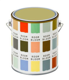 ニッペ 水性塗料(室内 壁用 内装 ペンキ) ROOMBLOOM Matte 1kg カラー:Sahara(イエロー 黄色 くすんだイエロー) 日本製 4580535472429