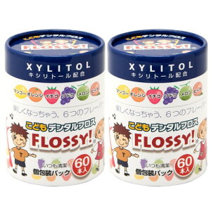 UFC�T�v���C ���ǂ��f���^���t���X FLOSSY (�t���b�V�B) ������ 60�{�� 2�Z�b�g