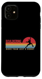 iPhone 11 ボルダリング 趣味以上のクライミング スポーツクライミング ボルダリング スマホケース