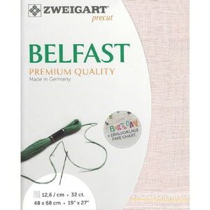 �c�o�C�K���g(ZWEIGART) ZWEIGART BELFAST �x���t�@�X�g ���l���h���イ�N���X 32CT ��48×68cm �y�[���s���N ZW3609P-4115