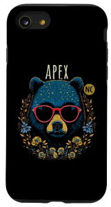 Apex NC Fun Bear ���K�l���������t�����[�f�U�C�� �X�}�z�P�[�X iPhone SE (2020) / 7 / 8 �p