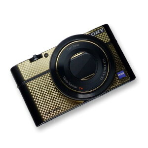 GARIZ SONY DSC-RX100�p ���^���X�e�b�J�[ MS-RX100CG �J�[�{���S�[���h