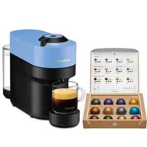 Nespresso(�l�X�v���b�\) �l�X�v���b�\ VERTUO �J�v�Z�����R�[�q�[���[�J�[ ���@�[�`���I �|�b�v �p�V�t�B�b�N�u���[ GDV2-BL-W
