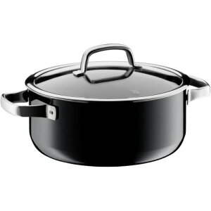 WMF (���F�[�G���G�t) ����� ��^ 24cm IH �K�X�ΑΉ� �������� �V�R�z�΂��琶�܂ꂽ�~�l�����f�� �u�t���[�W�����e�b�N �~�l���� ���[�L���Z���[�� BL (�u���b�N)�v 10�N�ۏ� �h�C�c�� W051