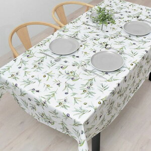 �X�^�C���f�R�[��(STYLE Decor) �e�[�u���N���X ���~�l�[�g �r�j�[�� �h�� �k�� ������� 140cm×210cm �I���[�u�c���[ W4801920