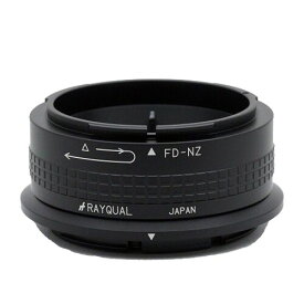 Rayqual レイクォール マウントアダプター FD-NZ (レンズ)キャノンFD-(カメラ)ニコンZ (日本製)