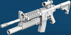 �X�p���b�n 1/35 M4A1 �J�[�r�� (5��) ���W���L�b�g SPU27035 (�~���^���[)