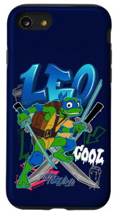 Tales of the Teenage Mutant Ninja Turtles Leo Cool Logo �X�}�z�P�[�X iPhone SE (2020) / 7 / 8 �p