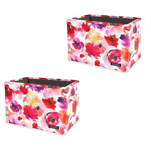 �X�^�C���f�R�[��(STYLE Decor) �t�@�u���b�N�{�b�N�X M�T�C�Y (25cm×38cm×25cm) 2�Z�b�g �u���b�T�� ���[�{�b�N�X ������� W4301102