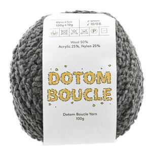 NASKA ��҂� �ю� �h�g���u�[�N�� (DOTOM BOUCLE) �ɑ� �^�C�v COL. 11 �O���[ �n ��100g 90m N-115