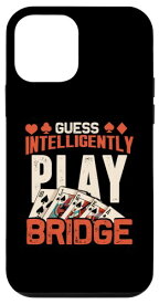iPhone 12 mini Guess インテリジェントプレイブリッジ | カードゲーム | ブリッジプレーヤー スマホケース