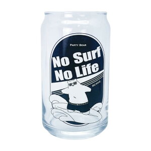 �T���A�[�g ���킢���H�� �u PARTY BEAR ���܂̃O������ �v �ʌ^�O���X �g No Surf No Life �G�� ���� �F �O�b�Y �� �H�� ���{�� SAN4302-2