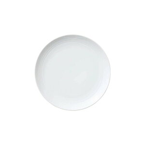 Noritake �m���^�P �f�B�[�v �v���[�g 16.5cm �A�[�N�e�B�b�N�z���C�g �d�q�����W�Ή� �H���Ή� 1�� �� �t�@�C���|�[�Z�����i�z���C�g�j 91513/4000