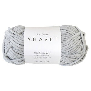 Knit Wit �؍��t���[�X�҂ݎ� Shy Velvet (SHAVET -�V���x�b�g-) ��100g ���F4�ʓ� �O���[ KNW-SVP22