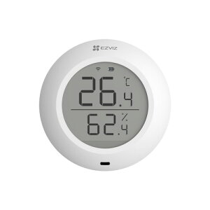 EZVIZ T51C �����x�v �f�W�^�� �X�}�z�A�� �����x�Z���T�[ �Ԃ����Ή� �Ǌ|���\ 3�N�ۏ� ���{��}�j���A��QR�R�[�h�t�iA3�Q�[�g�E�F�C�ʓr�K�v�j
