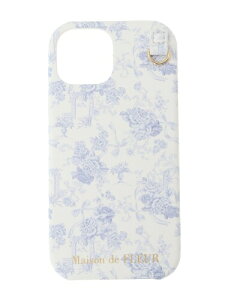 Maison de FLEUR(���]�� �h �t���[��) �g�����h�W���C���v�����g�A�C�t�H��15�P�[�X �O���C�b�V���u���[ iPhone�P�[�X 8A42FQJ0300