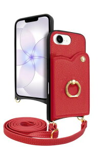 �V�Y�J�E�B�� iPhone 17e �p / 16e �p �P�[�X �V�����_�[ �J�o�[ �V�����_�[�X�g���b�v �A�C�t�@���f5 �V�����f�B�[ �t���[�� 1���� �o�[�K���f�B���b�h