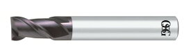 オーエスジー WXコート2枚刃超硬スクエアエンドミルスタブ形 外径3.5mm 全長50mm 刃長5.3mm シャンク径6mm WX-G-EDSS 3.5(3019035)