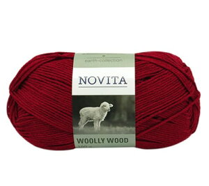 NOVITA �m���B�^ �m�r�[�^ �H�~�ю� �wWOOLLY WOOD 587�ԐF ���b�h�x