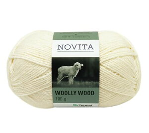 NOVITA �m���B�^ �m�r�[�^ �H�~�ю� �wWOOLLY WOOD 010�ԐF �I�t�z���C�g�x