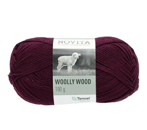 NOVITA �m���B�^ �m�r�[�^ �H�~�ю� �wWOOLLY WOOD 596�ԐF �I�_�}�L�x