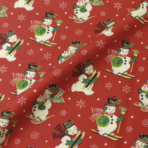 Christmas Collection �N���X�}�X�v�����g���n �N���X�}�X�V�ԃX�m�[�}���� ��110cm×50cm�ؔ� RED���b�h DCX10370-RED