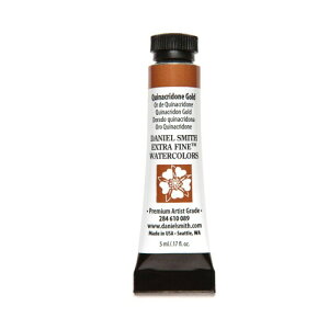Daniel Smith �_�j�G���E�X�~�X ���ʊG�� 5ml�`���[�u (Quinacridone Gold) 284610089