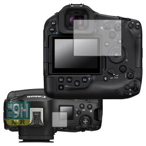 PDA�H�[ Canon EOS R1 / R3 �Ή� 9H���d�x(����) �ی� �t�B���� (���C���p/�T�u�p) ���{��
