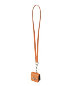 �I�o�[�����S�t�@�[���U�[�G�A�[�|�b�Y�P�[�X OVAL LOGO FAUX LEATHER Airpods CASE