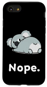 iPhone SE (2020) / 7 / 8 Nope Koala Koalas Nap�X���[�v�X���[�s���O�p�W���} �i�C�g�K�E�� �X�}�z�P�[�X