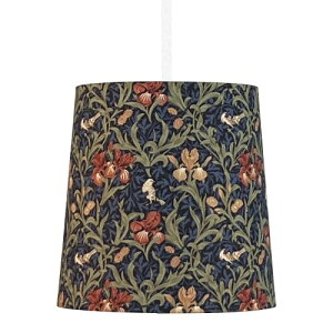 ASHEVILLE DECOR - �y���_���g�Ɩ� �E�B���A�������X �A�C���X �C���f�B�S1 - Fabric by Best of Morris ���{��