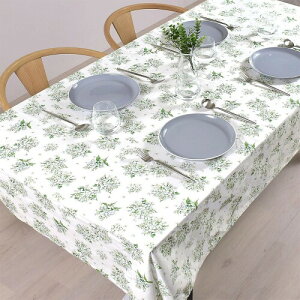 STYLE Decor �e�[�u���N���X ���~�l�[�g �r�j�[�� �h�� �k�� 140cm×180cm ������� �W���X�~�� �z���C�g W4804410