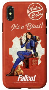 Fallout Nuka Cola Lucy It's a Blast Retro Ad Gaming TV Show �X�}�z�P�[�X iPhone X/XS �p