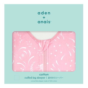 aden + anais(�G�C�f���A���h�A�l�C) �����X���[�p�[ folklore cotton 100 ���S�݌v �_�u���W�b�v ���߉\ 3��-5�� 97-115cm ���ւ��ȒP �q���p �p�W���}AKADABASTC10006