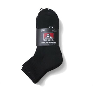 (BEN DAVIS) (�x���f�C�r�X) �C�� �����Y �\�b�N�X 3���g ���S�v�����g �V���[�g�� 25-27cm BDW-9925 �u���b�N