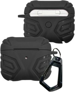 �V�Y�J�E�B�� AirPods3 �p �P�[�X �J�o�[ �J���r�i�t TPU �ϏՌ� �C���z���P�[�X C02 �u���b�N 1����