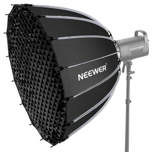 NEEWER 85cm �\�t�g�{�b�N�X �p���{���b�N �N�C�b�N�Z�b�g�A�b�v �܂肽���� �f�B�t���[�U�[/�n�j�J���O���b�h/�o�b�O�t�� Bowens�}�E���g �R���p�`�u�� Aputure 120d Light Dome �R���p�`�u�� Godox