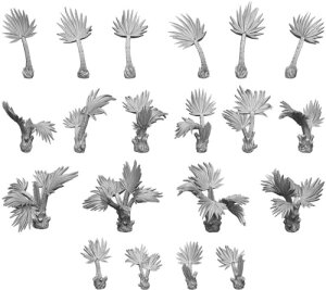 �O���[���X�^�b�t���[���h(Green staff world) �m���X�P�[�� 3D�v�����g�Z�b�g �t�@���p�[�� (���V�̗t�E��) 3D�v�����^�[���L�b�g GSWD-12670