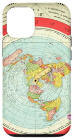 iPhone 14 Pro 新規格 世界地図 フラット 地球地図 アレクサンダー スマホケース