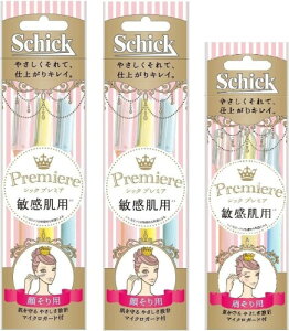 Schick(�V�b�N) �v���~�A �q�����p L�f�B�X�|(3�{��×2��) �܂�p L�f�B�X�|(3�{��×1��) �}�C�N���K�[�h�t �g���̂� �����p �J�~�\�� �t�F�C�X �� �� ���C�N