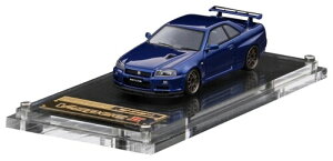 �e�B�[�P�[�J���p�j�[ (TK.Company) ignition model 1/64 �j�b�T�� Skyline GT-R V-spec II (R34) Bayside Blue �����i