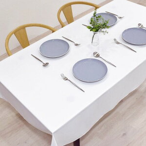 �X�^�C���f�R�[��(STYLE Decor) �e�[�u���N���X ���~�l�[�g �r�j�[�� �h�� �k�� ������� 120cm×150cm ���n�c�C���E�z���C�g W4803700