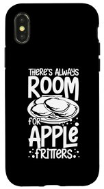 iPhone X/XS Apple Fritter Recipes ドーナツ パン グルテンフリー ビーガン スマホケース