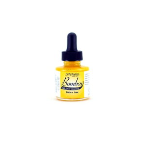 Dr. Ph. Martin's Bombay India Ink, 1.0 oz, Golden Yellow (13BY)