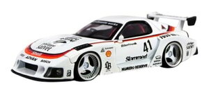 �K���o�[ (Gulliver) D MODEL �J�X�^�}�C�Y�V���[�Y 1/64 MAZDA RX-7 LB �X�[�p�[�V���G�b�g �z���C�g �����i DBW058A