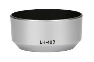 NinoLite LH-40B �AM.ZUIKO DIGITAL 45mm F1.8 �p�����Y�t�[�h�A�t�[�h�t������t�\�A�t�[�h���������܂܂Ń����Y�Ƀt�B���^�[�⃌���Y�L���b�v��t�\