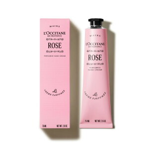 ���N�V�^��(L'OCCITANE) ���[�Y �p�t���[���h �n���h�N���[�� 75mL ��e�� �ێ� ���� �j�� �l�C �a���� �M�t�g �v���[���g