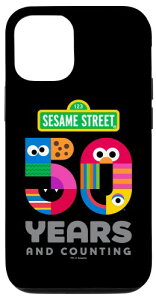 �Z�T�~�X�g���[�g Sesame Street 50 Years Logo �X�}�z�P�[�X iPhone 12/12 Pro �p